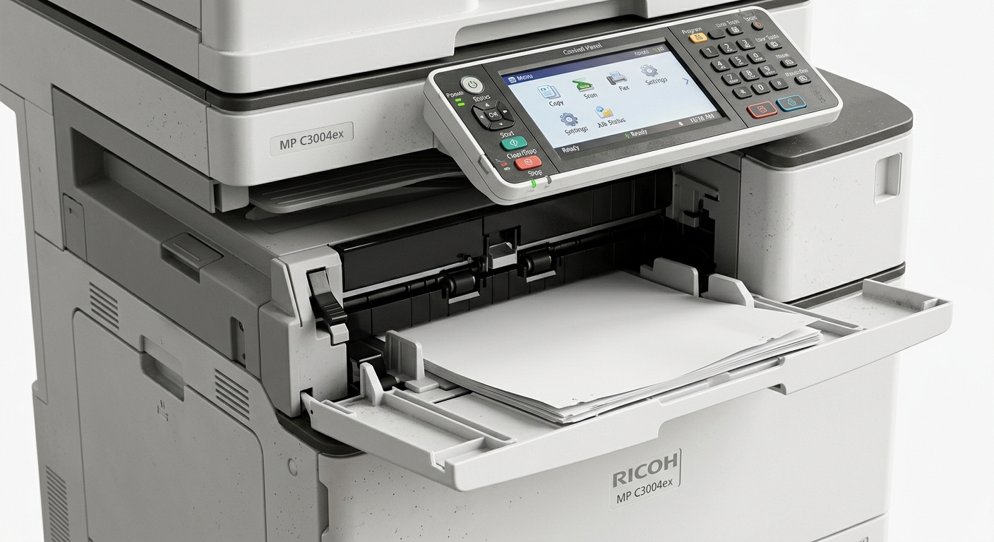 Printer control panel